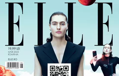 Revista ELLE lansează prima copertă pe care o poți purta, din România
