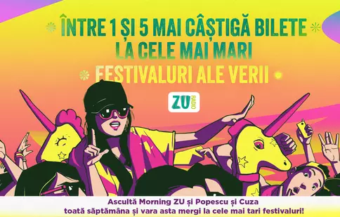 Ascultă Radio ZU și mergi la cele mai mari festivaluri din vara lui 2023