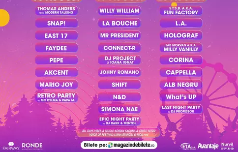 Trei zile de muzică bună și de artiști memorabili la Râmnicu Vâlcea! Cum arată daily line-up-ul pentru a doua ediție We Love Music Festival !