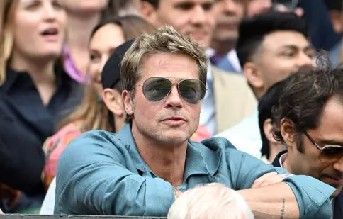 Brad Pitt, apariție uimitoare la Wimbledon 2023. Cum arată în realitate, la aproape 60 de ani