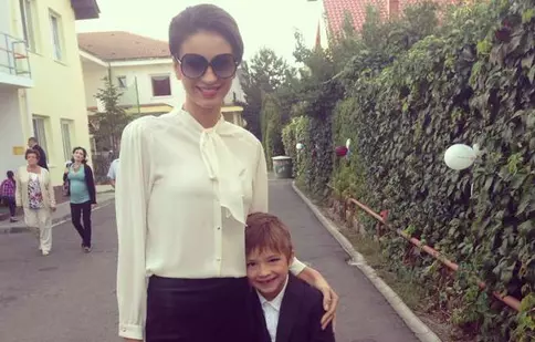 Geanina Ilieș a avut emoţii ieri: "Patrick a intrat în clasa I"