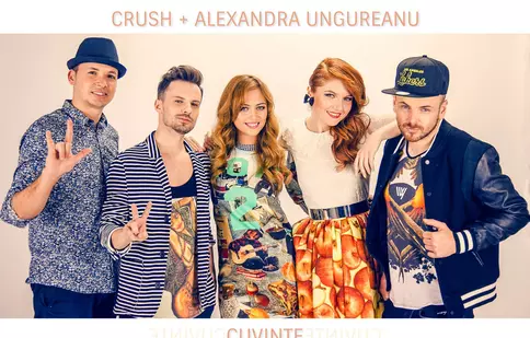 Crush şi Alexandra Ungureanu au lansat videoclipul “Cuvinte” 