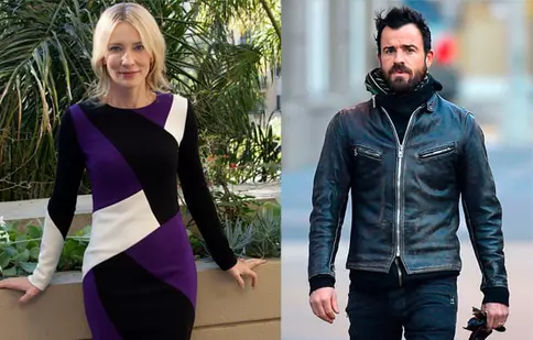 Cate Blanchett şi Justin Theroux au vizitat-o pe văduva lui Hoffman