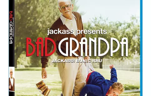 "Bad Grandpa", ultimul film din seria "Jackass", s-a lansat pe Blu-ray şi DVD