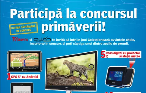 Participă la concursul primăverii!