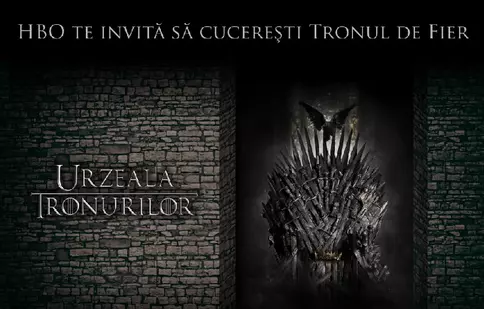 Tronul de Fier din "Urzeala tronurilor" ajunge în cinci oraşe din ţară