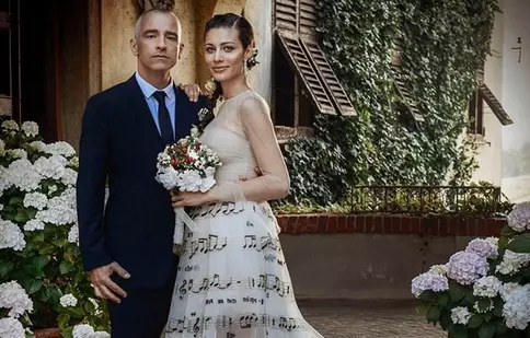 Eros Ramazzotti a făcut nuntă mare cu modelul Marica Pellegrinelli
