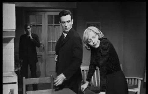 Leopoldina Bălănuţă şi Octavian Cotescu în „Moartea unui comis voiajor”, la TVR 2