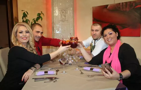 Vladimir Drăghia, Pasha Man, Minodora şi Ornela Pasăre, la „Cireașa de pe tort”