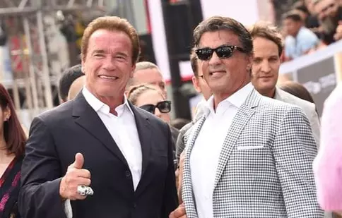Schwarzenegger l-a invitat Stallone la premiera „Terminator Genisys”. VIDEO