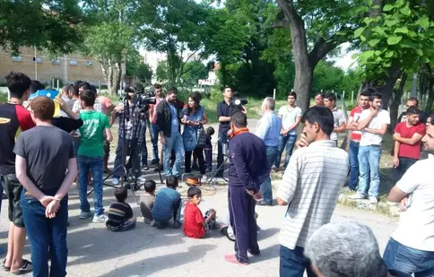 Digi24 va difuza, azi, un reportaj realizat într-o tabără de refugiați din Bulgaria