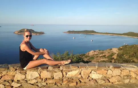 Octavia Geamănu s-a relaxat în sudul Italiei: ”A fost o vacanţă superbă” | FOTO