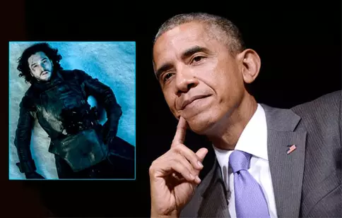 Și Barack Obama s-a interesat de sănătatea lui Jon Snow