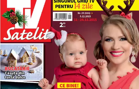 Mirela Boureanu Vaida, primele Sărbători cu fetița ei, Carla