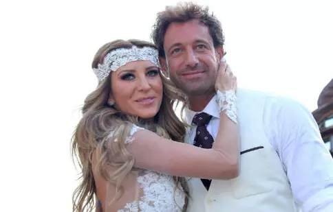 Gabriel Soto şi Geraldine Bazan au făcut nuntă şi botez în aceeaşi zi