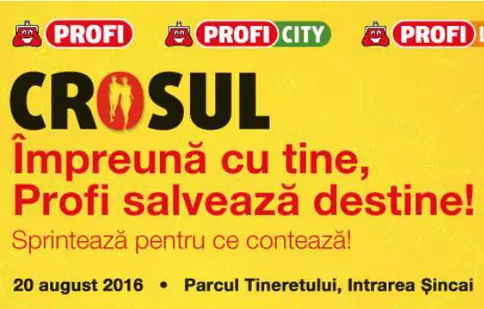A treia ediție a campaniei „Împreună cu tine, Profi salvează destine”