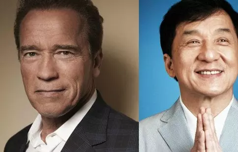 Arnold Schwarzenegger face echipă cu Jackie Chan