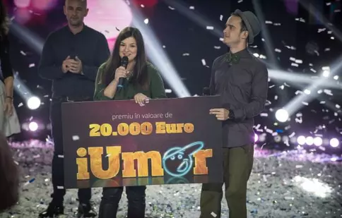 Trofeul iUmor și premiul de 20.000 de euro au mers la Maria Popovici