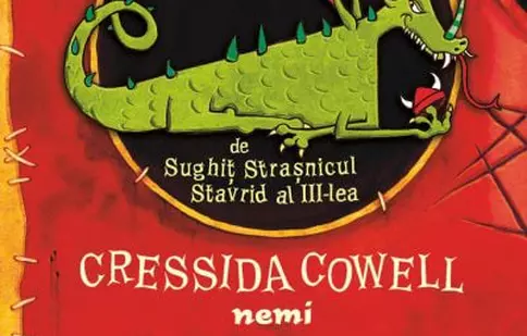 Pe 10 februarie, apare la Editura Nemi cartea „Cum să-ți dresezi dragonul”