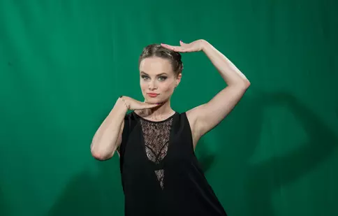 Diana Cavallioti, gazda emisiunii TVR 2, „Gala umorului”, a devenit mamă