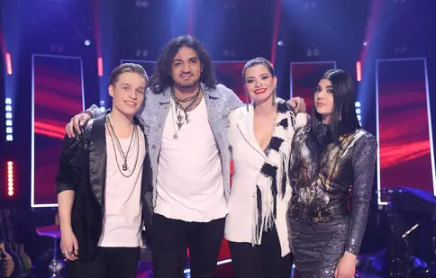 Dragoș Moldovan, Andi Țolea, Jasmina Răsădean și Elena Bozian sunt finaliștii sezonului 9 „Vocea României”