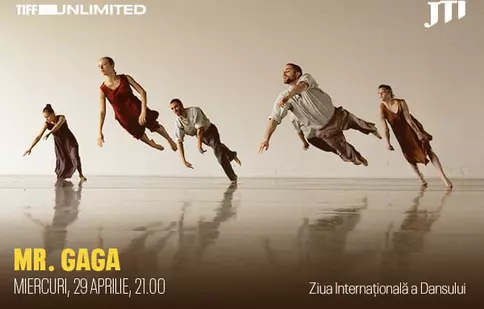 Documentarul artistic „Mr. Gaga”, disponibil pe 29 aprilie pe platforma online TIFF Unlimited
