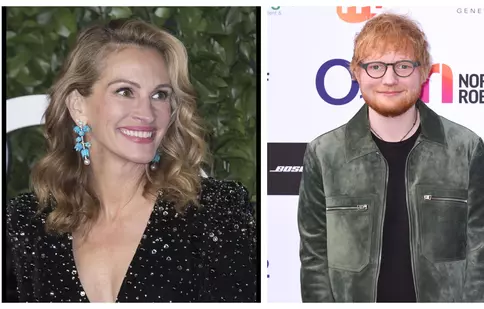 Ed Sheeran și Julia Roberts ar fi stat în carantină în aceeași casă! Ce răspunde artistul!