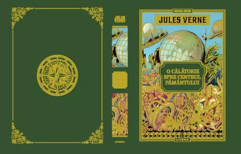 "O călătorie spre centrul pământului" din colecția Jules Verne, te atrage într-o nouă aventură