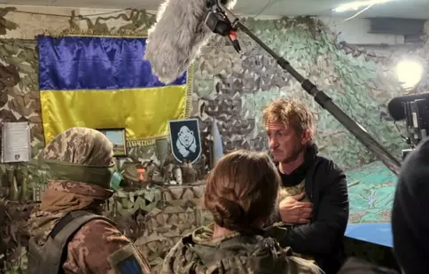 Ce s-a întâmplat cu Sean Penn, după ce a rămas blocat în Ucraina. Mesajul transmis de actor - FOTO