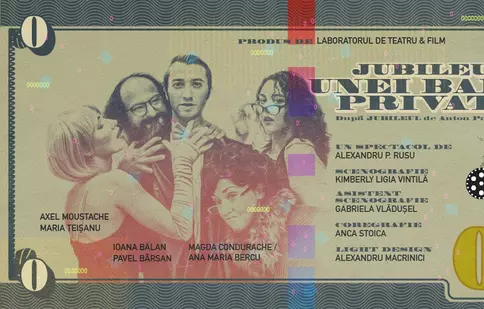 „Jubileul unei bănci private”, premieră după un clasic rus la Teatrul Infinit