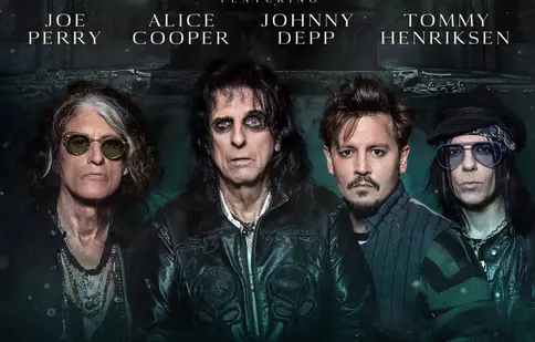 Johnny Depp și trupa sa revin la București. Când e programat concertul celor de la „Hollywood Vampires”