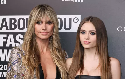 Heidi Klum și fiica sa, pictorial provocator de Crăciun, în lenjerie intimă. Fanii au criticat-o dur