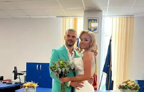 Maria Constantin și Robert Stoica s-au căsătorit. Primele imagini de la nuntă