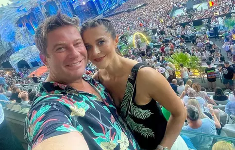 Pavel Bartoș și soția lui s-au distrat pe cinste la Untold 2023. Ce imagini superbe a publicat actorul cu Anca