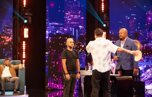 Adela Popescu și Cosmin Seleși, invitați speciali la Săriți de pe fix!, 21 septembrie 2023. Primele imagini