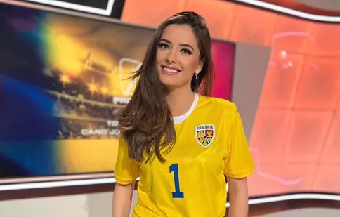 Ce ritual are Marina Nițoiu (Prima TV) înaintea oricărui meci al Naționalei: „Noroc că mă lasă”. EXCLUSIV