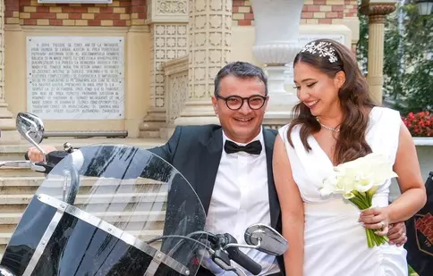 Mihai Rădulescu s-a căsătorit. Primele imagini de la nunta știristului TVR