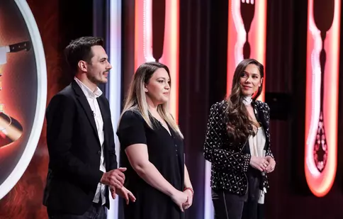 Raluca, soția lui Florin Dragomir, a venit la Chefi la cuțite 2023, sezonul 12. Cum a reușit să îl enerveze pe Florin Dumitrescu
