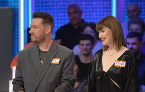 Alexandra Ungureanu și Alexandru Abagiu, invitați speciali la Roata norocului, de la Kanal D