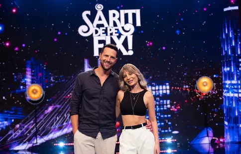 Ana Baniciu și Adrian Nartea, invitați speciali la Săriți de pe fix!, 23 noiembrie 2023. Primele imagini