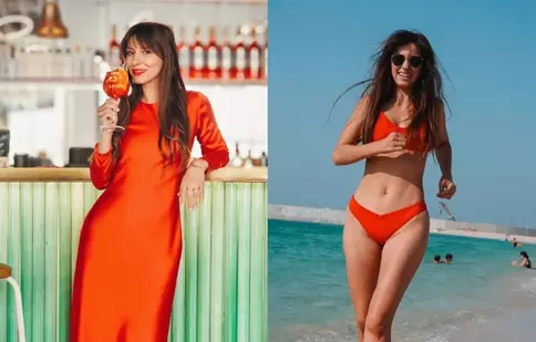 Dana Rogoz, răsfăț la 30 de grade, în Dubai. Actrița din Groapa, seducătoare într-un costum de baie roșu