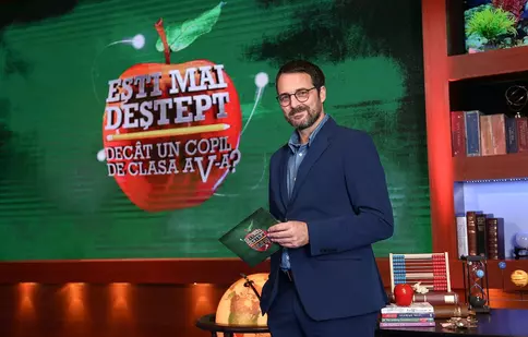 Andrei Aradits a rămas fără emisiunea de la Antena 1. Cine prezintă „Ești mai deștept decât un copil de clasa a V-a?”, sezonul 3