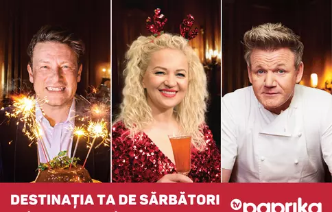 Anul acesta, Crăciunul este și mai gustos cu programele TV Paprika