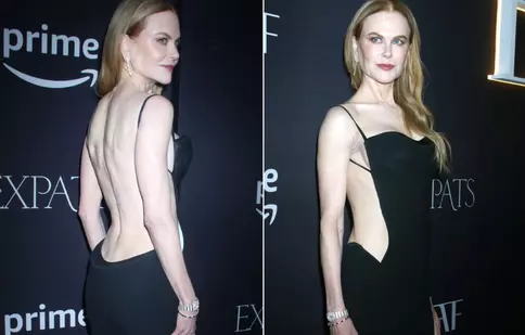 Nicole Kidman, apariție senzațională pe covorul roșu. Actrița în vârstă de 56 de ani, într-o rochie cu decupaje amețitoare