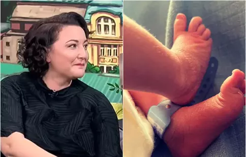 Numele special pe care Ecaterina Ladin l-a ales pentru al treilea copil. Bebelușul a venit pe lume acum o lună