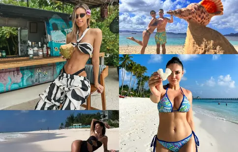Vedetele care și-au petrecut Revelionul în vacanțe exotice. Imagini incendiare în costume de baie