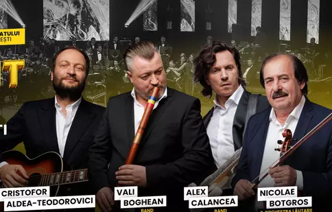 „NE-AM UNIT” - Nicolae Botgros, Vali Boghean, Alex Calancea și Cristofor Aldea-Teodorovici, spectacol pe scena Sălii Palatului