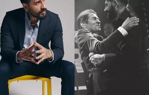 Connect-R are un tată cu o voce aparte. Cei doi au făcut un duet superb: „El a fost idolul meu ca artist”