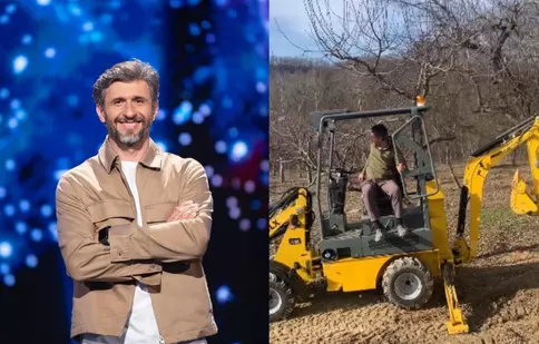 Dragoș Bucur, un agricultor cu talent! „Eram sigur pe scenă cu buldozerul, atât de bun sunt”. Ce mesaj i-a transmis mama sa