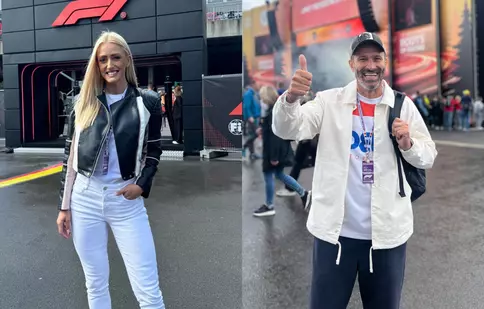 Iuliana Pepene şi Nicolai Tand, primele declarații din Belgia. Cei doi se bucură live de experienţa Formula 1